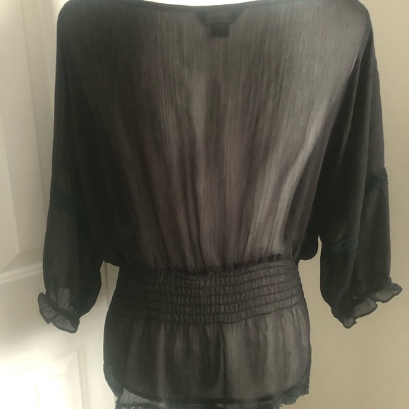 Guess Jeans Sheer Blouse - Picture 5 of 8